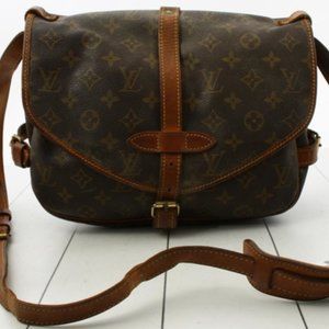 Louis Vuitton Saumur Monogram Shoulder Bag M40710